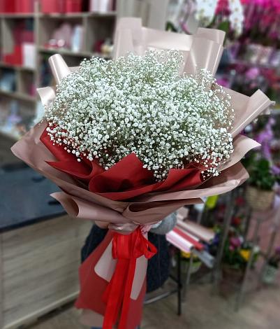 Букет цветов из: Гипсофила в Махачкале