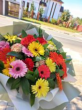 Букет цветов из:  Герберы #REPLACE_PRED# Махачкале